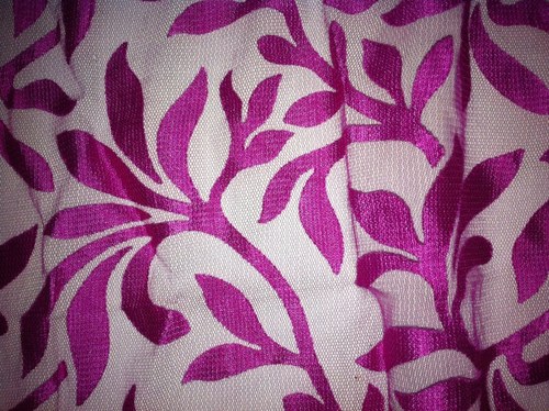 Colorful Burnout Fabric