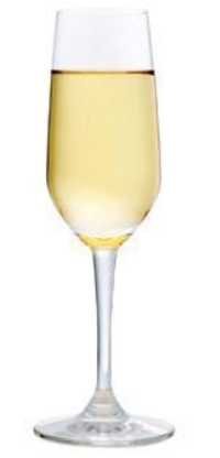 Lexington Flute Champagne Glasses - 185ml, 210mm Height, 46mm Top Diameter, Dishwashersafe | Elegant Design, Box Of 6, Lightweight 175g Each