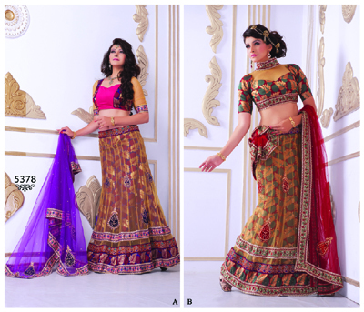 Lehenga Style Saree