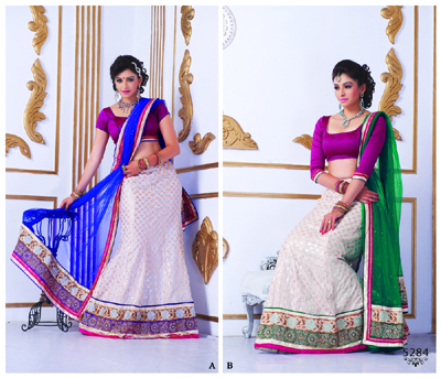 Lehenga Sari