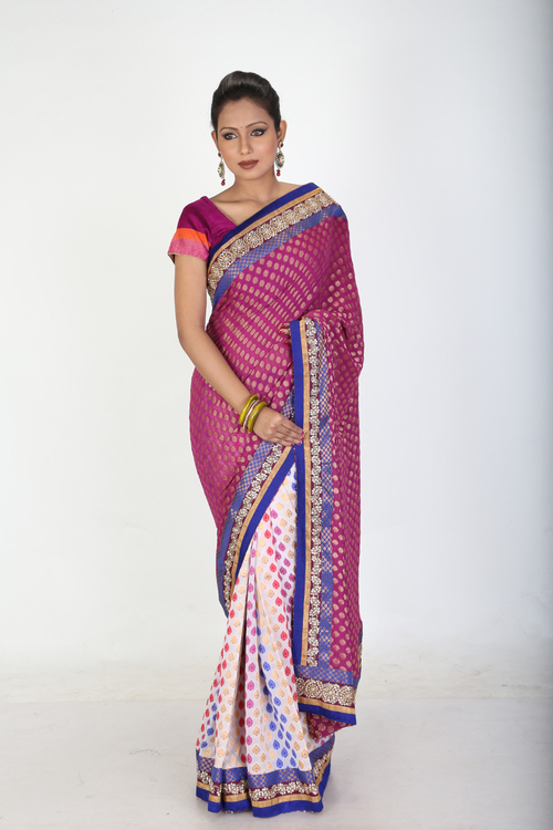 Trendy Georgette Saree