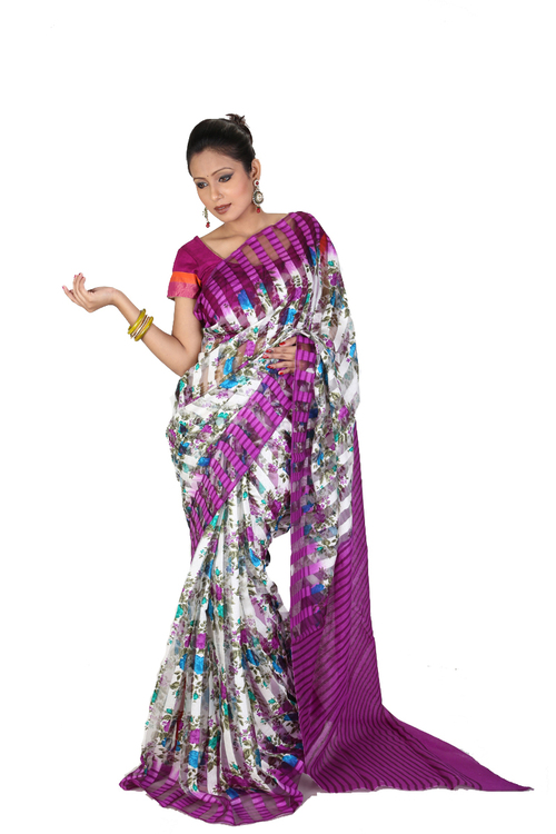 Party Wear Georgette Saree