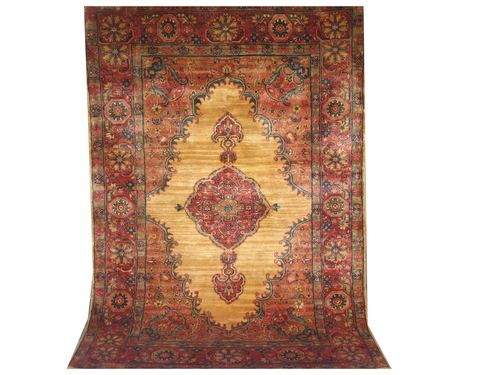 Mughal Design Hand Knotted Carpet