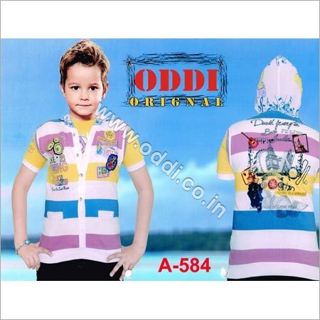 Kids Hooded T Shirt