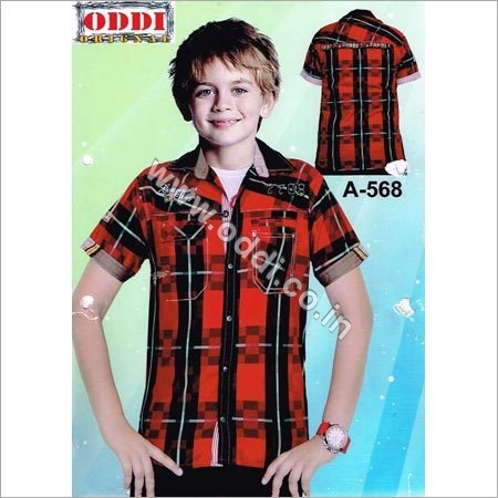Kids Half Sleeve Shirts
