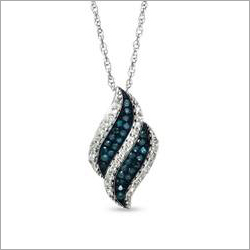 American Diamond Pendant Set
