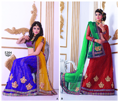 Wedding ghagra