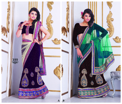 Lehenga Style Saree
