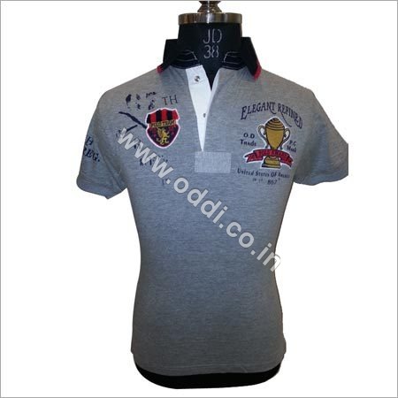 Collar Grey T Shirts