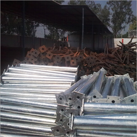 Galvanized Roof Pole