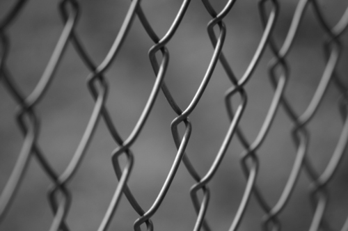 Silver Stainless Steel Chain Link Mesh