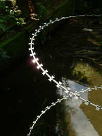 Concertina Razor Wire Mesh - Stainless Steel | 450mm To 1050mm Coil Diameter, Weather-proof, Corrosion Resistant, Easy To Install, Shiny Appearance