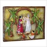 Plastic Decorative Items - Plastic, Medium Size | White, Red, Green Colors, Durable, Easy To Clean, Eco-friendly, Fireproof Standards, Modern Arts Finishing
