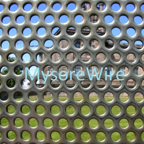 Stainless Steel Perforated Sheets - Round, Galvanized & Powder Coated | Sturdy, Durable, Fine Finish, Corrosion Resistance, Multi-Application Use