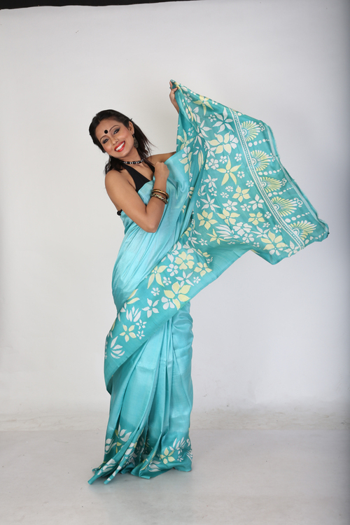 Embroidered Silk Sarees