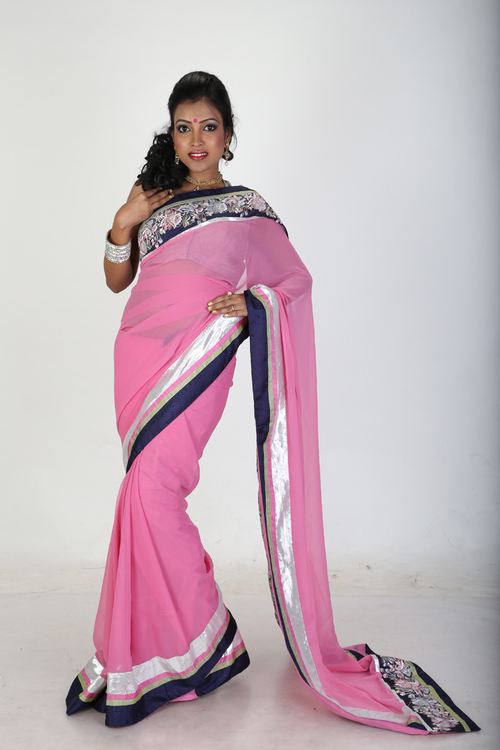 Ladies Georgette Saree