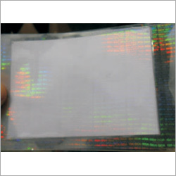 Holographic Id Overlays Film Length: 150 Millimeter (Mm)