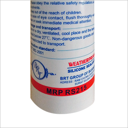 Weatherproof Silicone Sealants