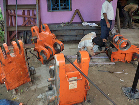 W M/C Rail Welding Head Machining Services