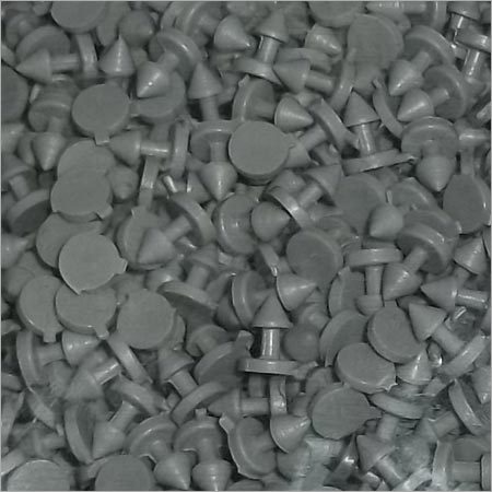 8mm Grey Button
