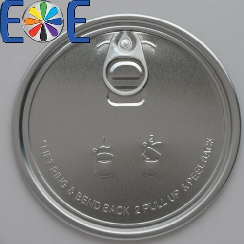 105.3mm aluminum can easy open end|404mm dry food lid|Easy open end manufacturer|powder lid