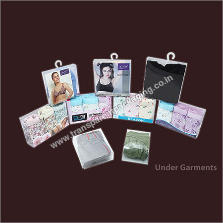 Under Garments PVC Pouches