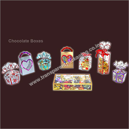 Multi Colour Chocolate Boxes