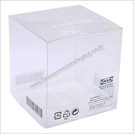 Printed Transparent Pet Boxes - Feature: Recyclable