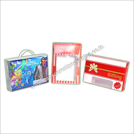 Transparent Pp Box For Textile