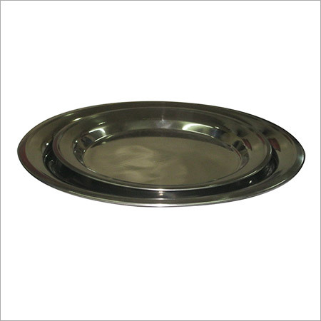 Stainless Steel Dinner Plates