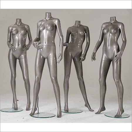 Silver Headless Mannequin Silver Headless Mannequin