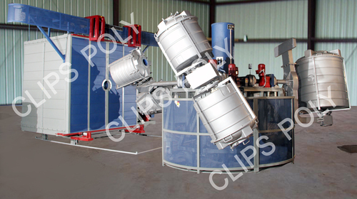 Fixed Turret Rotomolding Machine