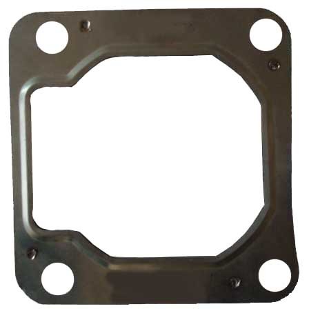 Manifold Gasket - Metal, Square Shape, Specified Thickness | High Heat Resistance, Corrosion Resistant, Precise Hole Diameter, Leak Prevention