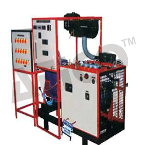 Multicylinder Four Stroke Diesel Engine Test Rig With Hydraulic