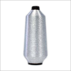 Silver Metallic Yarn