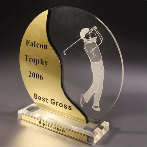 Acrylic Shield Award Trophy