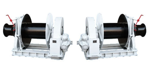 Hydraulic single mooring winch(One drum)