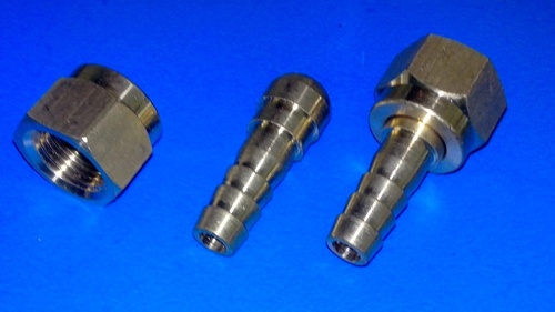 Hose Barb With Nut