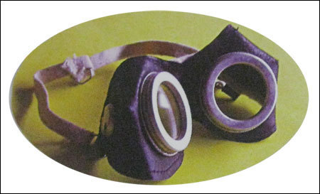 Leather cups goggles