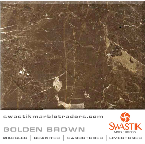 Golden Brown Marble