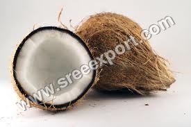 Semi Husked Coconut