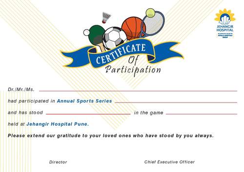 Corporate Award Certificates