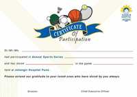 Corporate Award Certificates