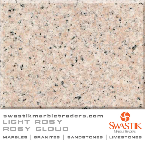 LIGHT ROSY-ROSY GLOUD - Granite 2cm Thickness, Varied Dimensions, Pink | Durable, Stain-Resistant, Heat-Resistant, Polished Finish