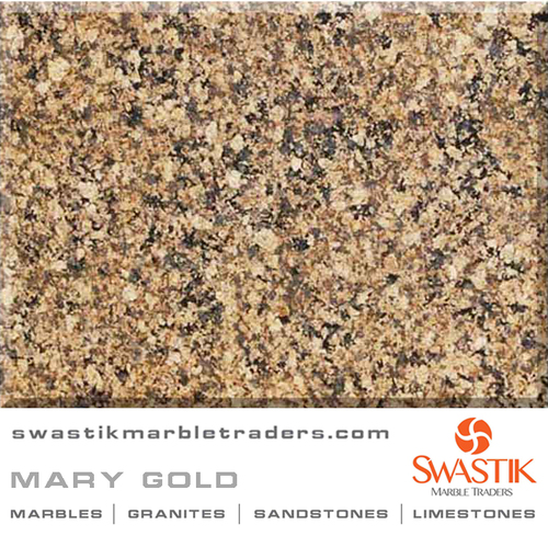 MARY GOLD - Granite 240x120cm 2cm, Brown Polished | Durable, Elegant, Stain-Resistant, Heat-Resistant, Easy Cleaning, Versatile