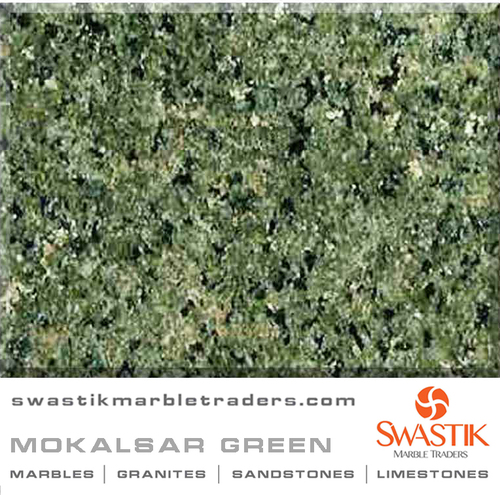 MOKALSAR GREEN - Granite 20mm, Green, Density 2.65 g/cm³ | Durable, Polished, Stain-Resistant, Easy to Clean