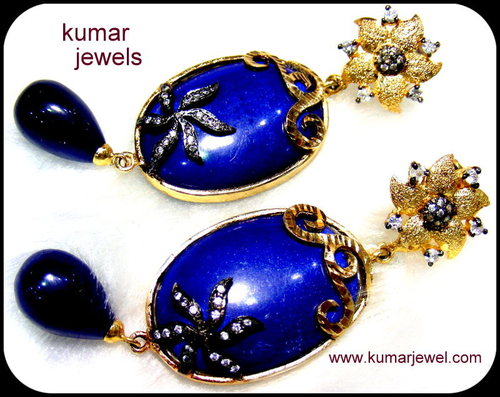 Blue Moon Earring