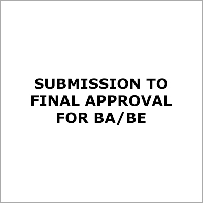 Submission To Final Approval For BA/BA Service