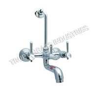 Wall Mixer With Bend & Overhead Shower