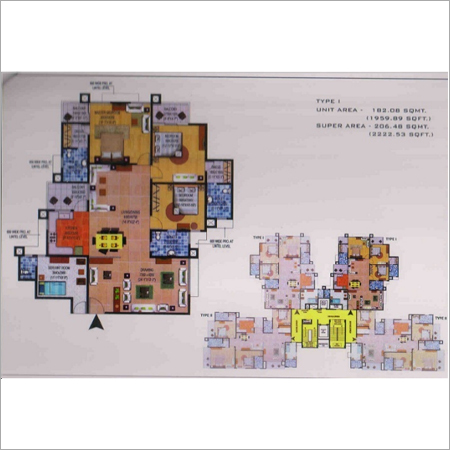 1 BHK Service Apartment - 495-1305 Sqft, 1 Bedroom, 1 Bathroom | Ready to Move, Modern Design, Convenient Location